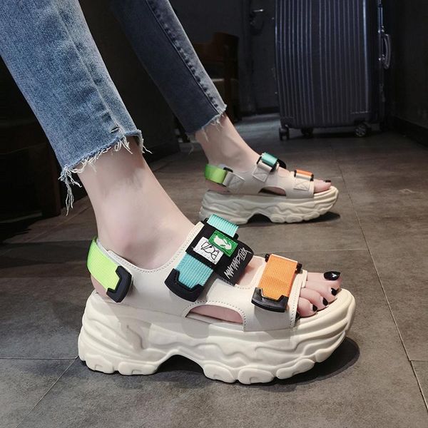 sandals internet thick bottom women's summer 2021 muffin wedge ins fashion sports breathable shoes, Black
sandals internet thick bottom women's summer 2021 muffin wedge ins fashion sports breathable shoes, Black