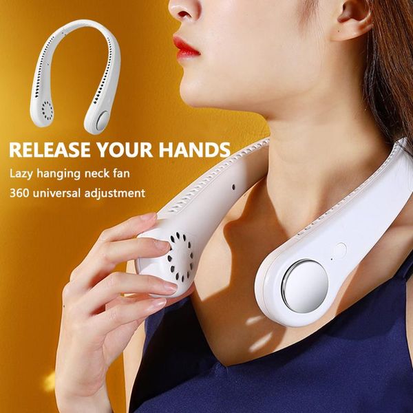 electric fans mini neck fan portable bladeless rechargeable leafless hanging air cooler cooling wearable creative neckband
electric fans mini neck fan portable bladeless rechargeable leafless hanging air cooler cooling wearable creative neckband