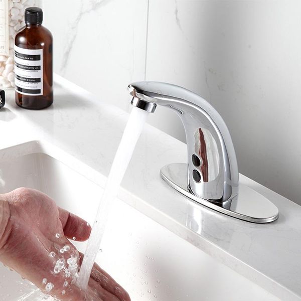 automatic wash basin faucets electronic infrared sensor deck mounted single hole bathroom water faucet sink
automatic wash basin faucets electronic infrared sensor deck mounted single hole bathroom water faucet sink