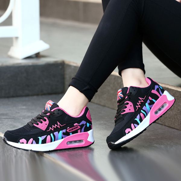 2022 spring new air cushion sports casual korean student single travel flat women's shoes, Black
2022 spring new air cushion sports casual korean student single travel flat women's shoes, Black