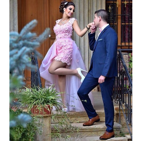 3d flower evening dresses with tulle overskirt front short long back luxury short prom dresses formal wear, Black;red
3d flower evening dresses with tulle overskirt front short long back luxury short prom dresses formal wear, Black;red