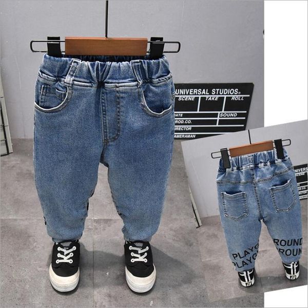 jeans spring and autumn kids boys fashion clothes classic pants denim clothing children baby boy casual bowboy long trousers, Blue
jeans spring and autumn kids boys fashion clothes classic pants denim clothing children baby boy casual bowboy long trousers, Blue