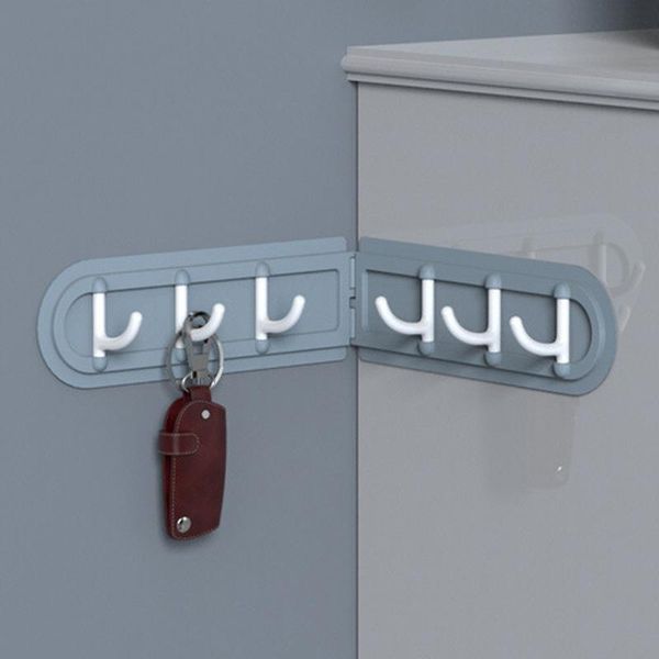 hooks & rails corner hook creative solid color kitchen bathroom foldable non-perforated cabinet six-head household daily necessities
hooks & rails corner hook creative solid color kitchen bathroom foldable non-perforated cabinet six-head household daily necessities