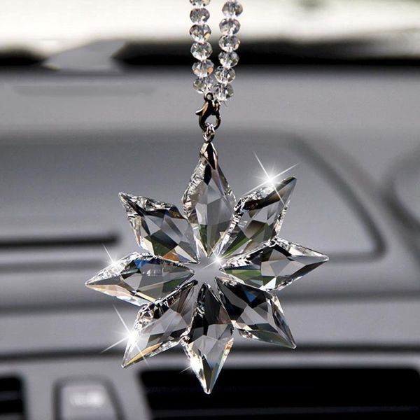 universal car pendant transparent crystal snowflakes decoration accessories suspension ornaments hanging trim christmas gift interior decora
universal car pendant transparent crystal snowflakes decoration accessories suspension ornaments hanging trim christmas gift interior decora
