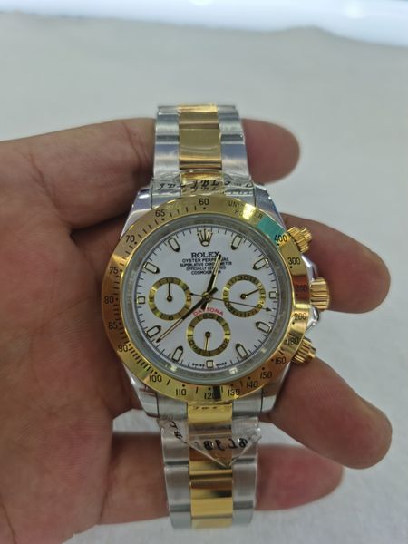 with original box luxury automatic 2813 mechanical movement watch gold dial watches men 116508 gold 116528 mens cosmograph wristwatches 300, Slivery;brown
with original box luxury automatic 2813 mechanical movement watch gold dial watches men 116508 gold 116528 mens cosmograph wristwatches 300, Slivery;brown