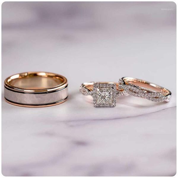 wedding rings caoshi trendy 3pcs/set for women luxury stackable ladies finger jewelry accessories valentine's day gift1, Slivery;golden
wedding rings caoshi trendy 3pcs/set for women luxury stackable ladies finger jewelry accessories valentine's day gift1, Slivery;golden