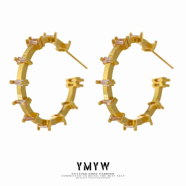stud ymyw delicate cubic zirconia circle earrings gold copper metallic unusual trendy jewelry for women party gift 2021, Golden;silver
stud ymyw delicate cubic zirconia circle earrings gold copper metallic unusual trendy jewelry for women party gift 2021, Golden;silver
