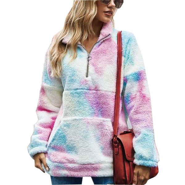 tie dye print hoody and pullovers women winter warm comfort thick hoodies two sides fleece pocket loose outerwear mt4652 women's & swea, Black
tie dye print hoody and pullovers women winter warm comfort thick hoodies two sides fleece pocket loose outerwear mt4652 women's & swea, Black