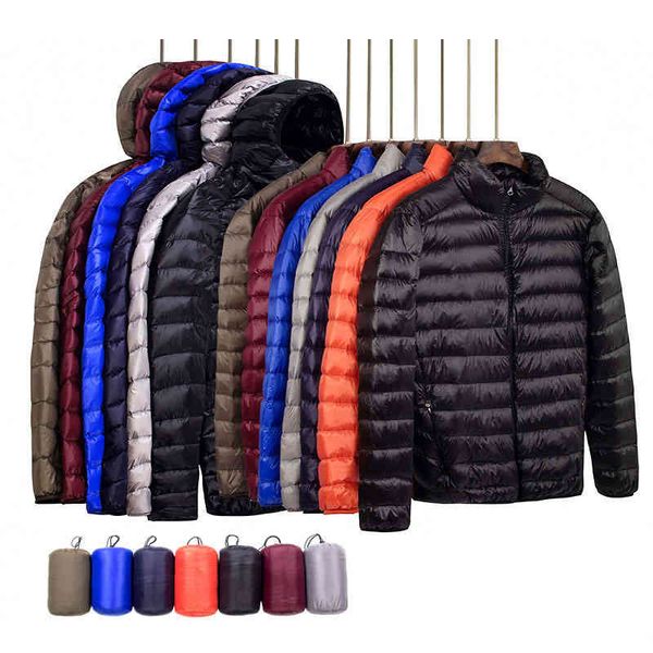 New Brand Autumn Winter Light et Men's Fashion Hooded Short Large Ultra-thin Lightweight Youth Slim Coat Down ets, Black;white
New Brand Autumn Winter Light et Men's Fashion Hooded Short Large Ultra-thin Lightweight Youth Slim Coat Down ets, Black;white