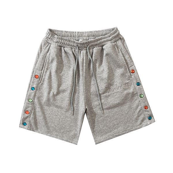 fashionable shorts brand simple style raiow breasted casual pants men's street trend summer loose straight, White;black
fashionable shorts brand simple style raiow breasted casual pants men's street trend summer loose straight, White;black