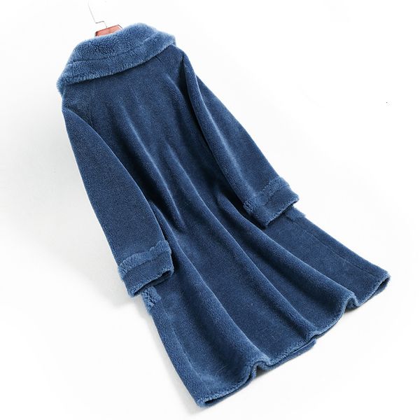 autumn winter women clothes streetwear real fur coat wool jacket korean vintage sheep shearling suede lining zt3356, Black
autumn winter women clothes streetwear real fur coat wool jacket korean vintage sheep shearling suede lining zt3356, Black