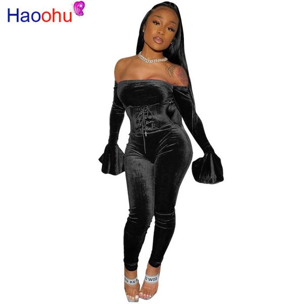 two piece dress winter women sets slash neck full flare sleeve bandage pants suit set tracksuits velvet outfits, White
two piece dress winter women sets slash neck full flare sleeve bandage pants suit set tracksuits velvet outfits, White