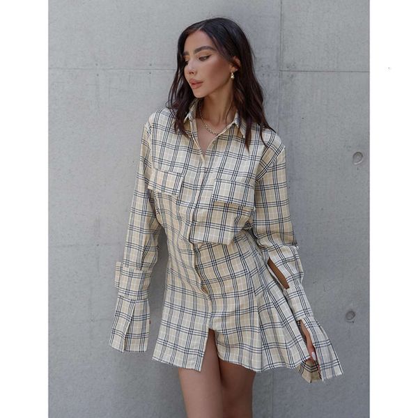 casual dresses sets brand album mini jurk for women plaid shirt geplooide taille frenchy disturbed women's wardrobe bogp, Black;gray
casual dresses sets brand album mini jurk for women plaid shirt geplooide taille frenchy disturbed women's wardrobe bogp, Black;gray