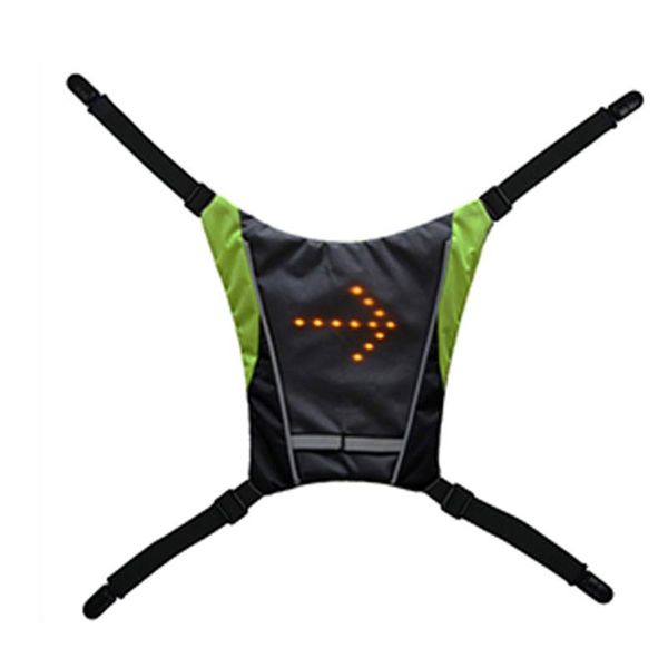 bag parts & accessories led vest durable portable steering light practical pendant signal waterproof riding backpack, Black
bag parts & accessories led vest durable portable steering light practical pendant signal waterproof riding backpack, Black
