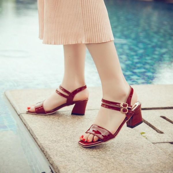 sandals big size 11 12 high heels women shoes woman summer ladies high-heeled with buckled leather and open toes 1pb1, Black
sandals big size 11 12 high heels women shoes woman summer ladies high-heeled with buckled leather and open toes 1pb1, Black