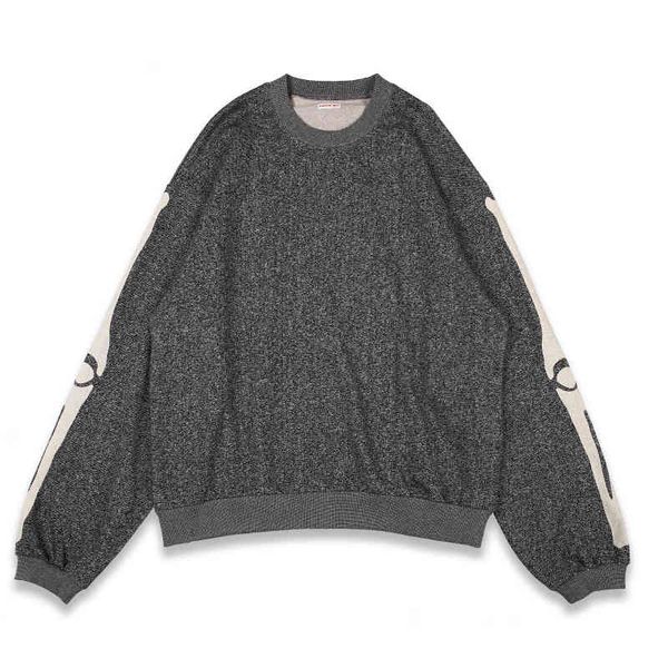 men's t-shirts autumn and winter fashion brand skeleton bone print round neck loose pullover men's sweater lgzm, White;black
men's t-shirts autumn and winter fashion brand skeleton bone print round neck loose pullover men's sweater lgzm, White;black