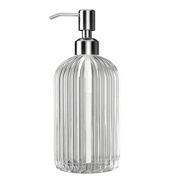 simple large 18oz manual soap dispenser clear glass shampoo shower hand sanitizer bottle containers press empty bottles bathroom liquid
simple large 18oz manual soap dispenser clear glass shampoo shower hand sanitizer bottle containers press empty bottles bathroom liquid