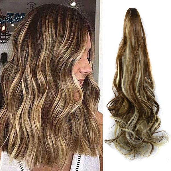 synthetic wigs zm fiber claw on ponytail clip in hair for women thick wavy curly pony tail hairpiece black brown blonde
synthetic wigs zm fiber claw on ponytail clip in hair for women thick wavy curly pony tail hairpiece black brown blonde