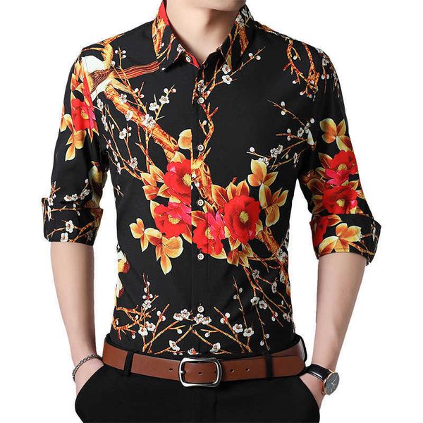 men clothes autumn men shirts big size 5xl 6xl 7xl long sleeve floral hawaiian shirt 210528, White;black
men clothes autumn men shirts big size 5xl 6xl 7xl long sleeve floral hawaiian shirt 210528, White;black