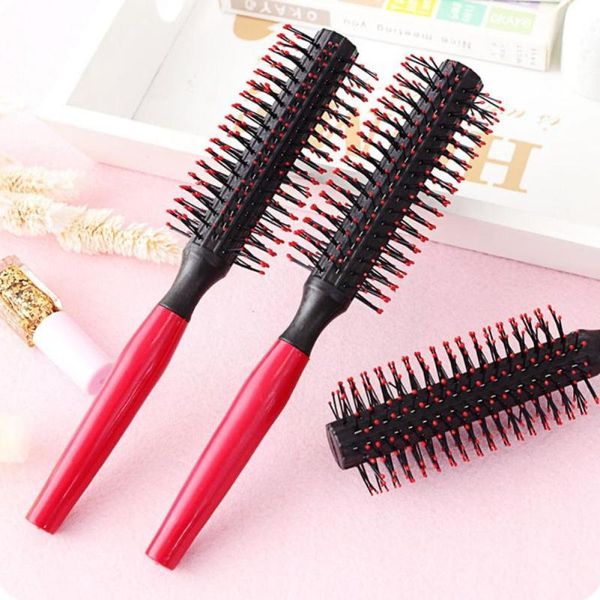hair brushes straight twill comb natural curling brush round barrel tool diy styling drop blowing hairdressing, Silver
hair brushes straight twill comb natural curling brush round barrel tool diy styling drop blowing hairdressing, Silver