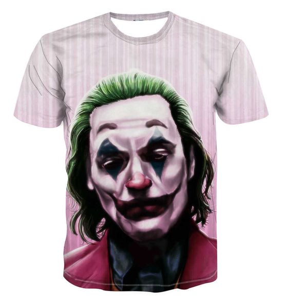 new dark knight clown poker 3d printing men's short sleeve t-shirt summer crew neck short sleeve, White;black
new dark knight clown poker 3d printing men's short sleeve t-shirt summer crew neck short sleeve, White;black