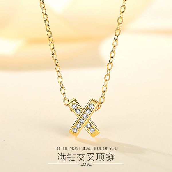 jewelry highly quality women party wedding lovers gifts925 pure silver x-shaped japanese and korean simple necklace design for
jewelry highly quality women party wedding lovers gifts925 pure silver x-shaped japanese and korean simple necklace design for