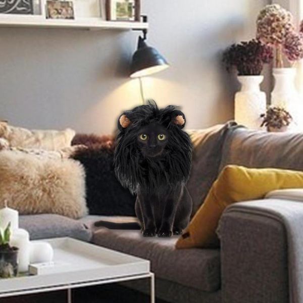 cat costumes pet costume skin-friendly party simulation cosplay headwear supplies lion mane design dog wig hat
