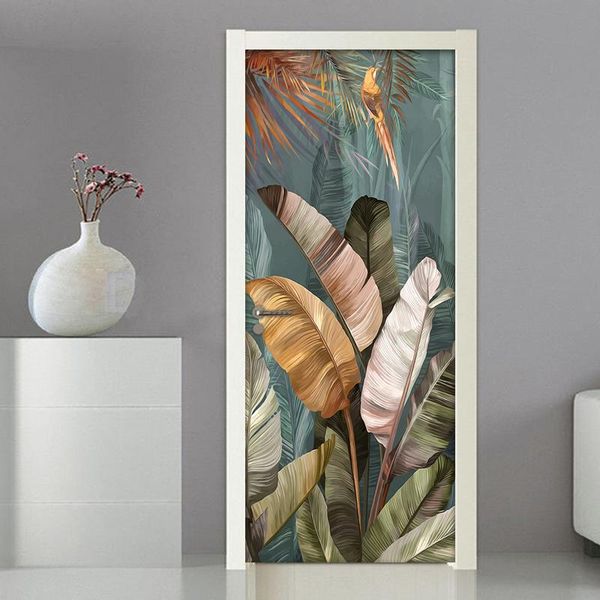 wallpapers pvc waterproof self-adhesive door stickers wall decor banana leaf 3d po mural wallpaper living room bedroom decals
wallpapers pvc waterproof self-adhesive door stickers wall decor banana leaf 3d po mural wallpaper living room bedroom decals