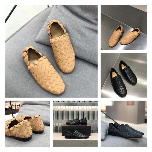 slipper casual shoes intrecciato leather slippers leather shoe party outdoor classic style black brown
slipper casual shoes intrecciato leather slippers leather shoe party outdoor classic style black brown