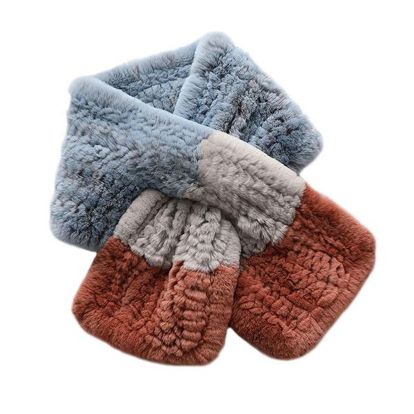 zdfurs* knitted rex fur scarves patchwork genuine wraps wider winter warm women neck wear rings mufflers, Blue;gray
zdfurs* knitted rex fur scarves patchwork genuine wraps wider winter warm women neck wear rings mufflers, Blue;gray