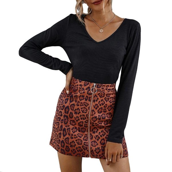 women female skirts stylish leopard/solid color corduroy bodycon zipper mini skirt ladies high waist a line clubwear, Black
women female skirts stylish leopard/solid color corduroy bodycon zipper mini skirt ladies high waist a line clubwear, Black