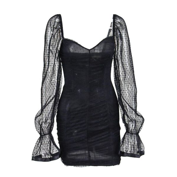 casual dresses fannic 2021 spring chiffon dress women a-line wave point pattern square neck flare sleeve, Black;gray
casual dresses fannic 2021 spring chiffon dress women a-line wave point pattern square neck flare sleeve, Black;gray