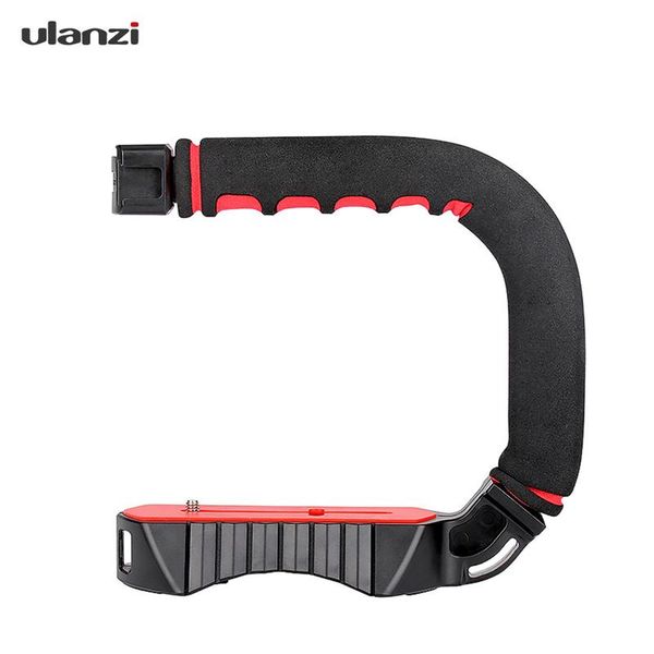 stabilizers ulanzi u-grip pro u shape bracket video handle handheld stabilizer grip holder w/1/4"screw cold shoe mount for dslr slr cam
stabilizers ulanzi u-grip pro u shape bracket video handle handheld stabilizer grip holder w/1/4"screw cold shoe mount for dslr slr cam