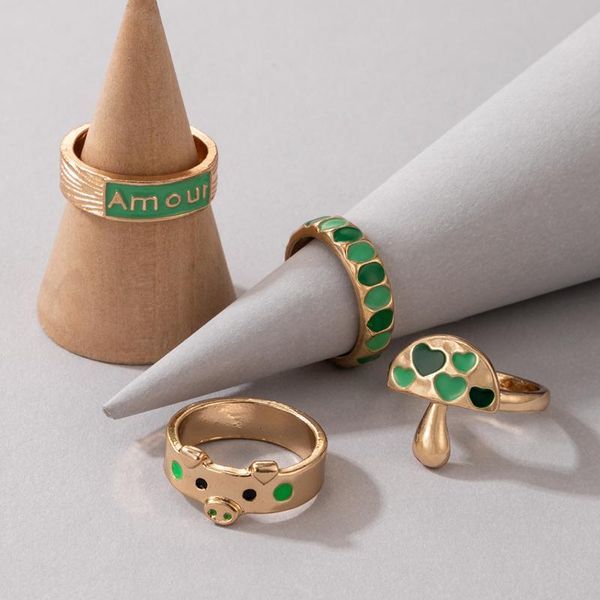 wedding rings 4pcs/set lovely piggy animal for women girls green letter amour love heart couples ring set jewelry 20384, Slivery;golden
wedding rings 4pcs/set lovely piggy animal for women girls green letter amour love heart couples ring set jewelry 20384, Slivery;golden