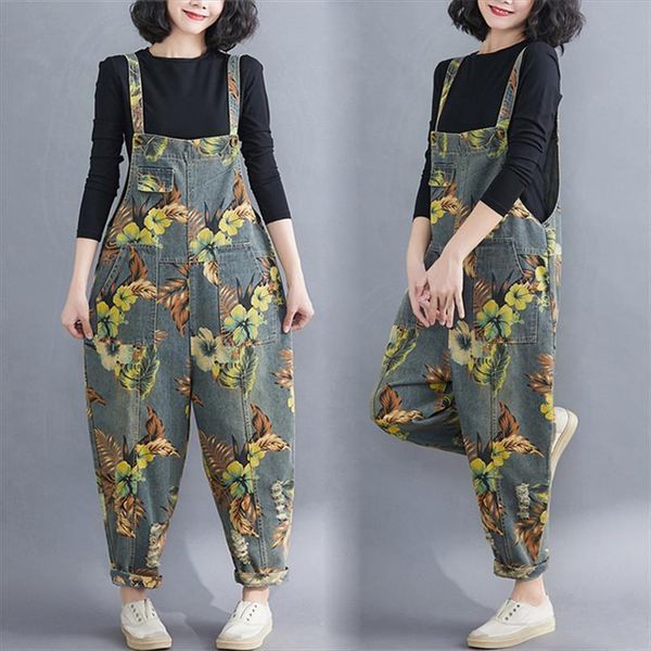 fashion jeans trousers spring summer women romper autumn large size printed casual strap onesies, Black;white
fashion jeans trousers spring summer women romper autumn large size printed casual strap onesies, Black;white