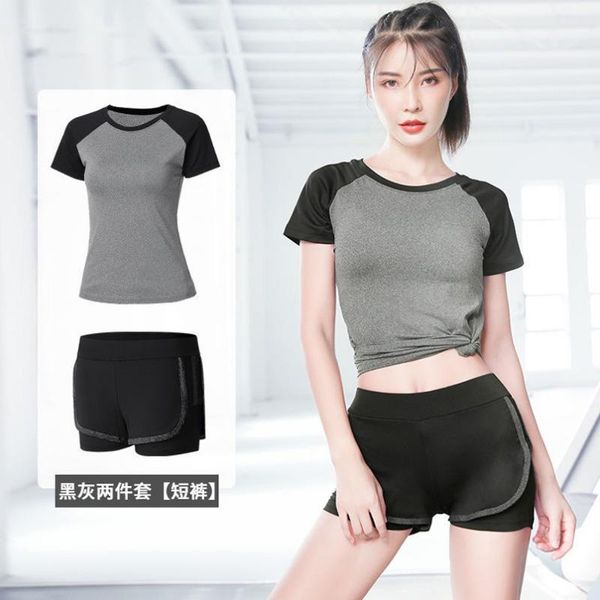 women's tracksuits tracksuit shorts and t-shirt 2 piece sets womens outfits summer 2021 sportswear suit joggers training apparel female, Gray
women's tracksuits tracksuit shorts and t-shirt 2 piece sets womens outfits summer 2021 sportswear suit joggers training apparel female, Gray