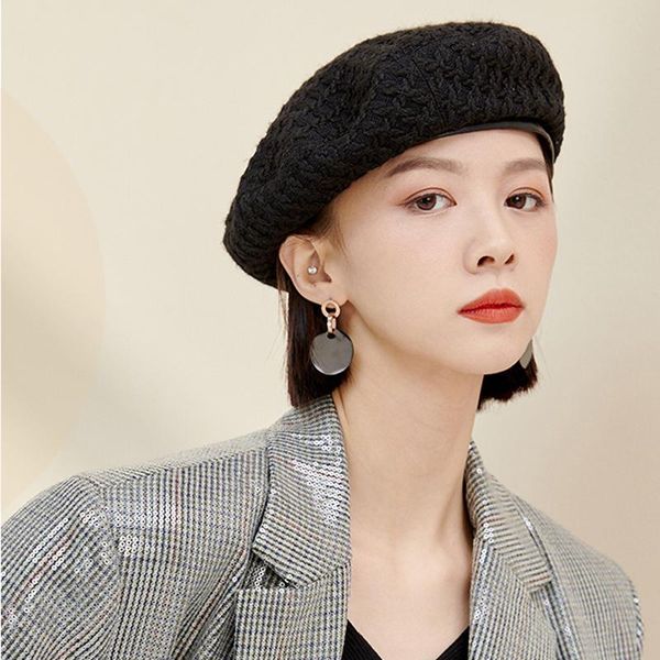 berets plaid fashion korean beanies hat female autumn and winter japanese casual retro cap painter octagonal hats, Blue;gray
berets plaid fashion korean beanies hat female autumn and winter japanese casual retro cap painter octagonal hats, Blue;gray