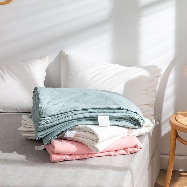 comforters & sets simple solid color summer quilt soft pure cotton and mulberry silk in filler comfort air conditioning bed cover blanket as
comforters & sets simple solid color summer quilt soft pure cotton and mulberry silk in filler comfort air conditioning bed cover blanket as