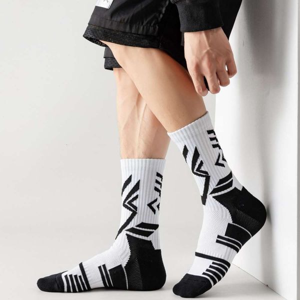 protective socks men's jumping basketball tennis badminton middle tube pure cotton, Black
protective socks men's jumping basketball tennis badminton middle tube pure cotton, Black