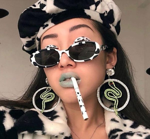 trendy cow color small frames sunglasses for women vintage black pink personality eyeglasses female christmas, White;black
trendy cow color small frames sunglasses for women vintage black pink personality eyeglasses female christmas, White;black