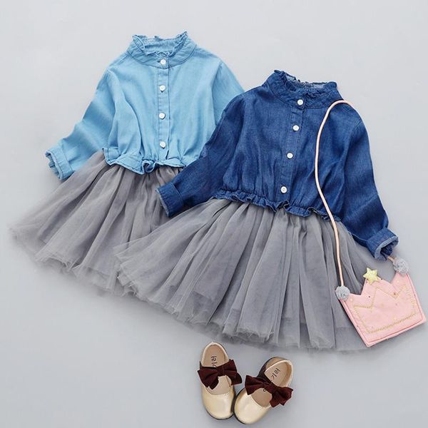 girl's dresses spring fall girls denim dress children clothing lace evening for girl fashion kids princess baby costume 3-8 y, Red;yellow
girl's dresses spring fall girls denim dress children clothing lace evening for girl fashion kids princess baby costume 3-8 y, Red;yellow
