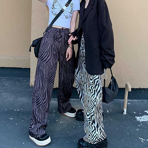 women's pants & capris zebra trousers women korean streetwear elastic high waist casual loose wide leg palazzos summer ladies stac, Black;white
women's pants & capris zebra trousers women korean streetwear elastic high waist casual loose wide leg palazzos summer ladies stac, Black;white
