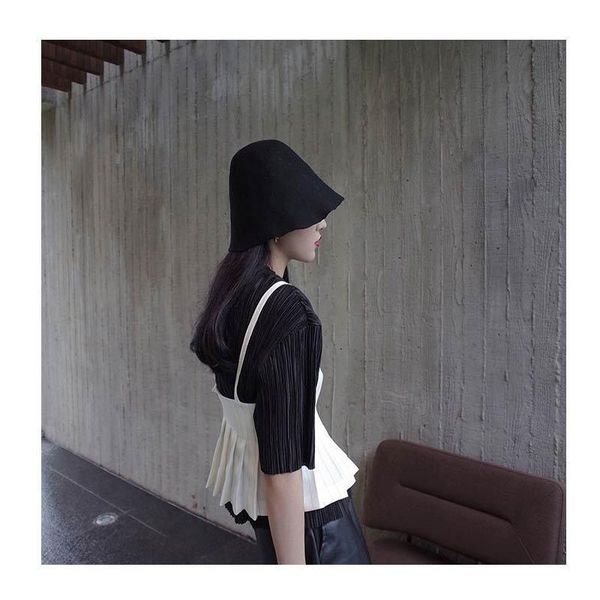 wide brim hats 2021 summer autumn cotton solid bucket hat bob caps hip-hop women panama beach sun fishing boonie gorros, Blue;gray
wide brim hats 2021 summer autumn cotton solid bucket hat bob caps hip-hop women panama beach sun fishing boonie gorros, Blue;gray