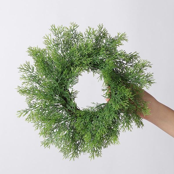 vintage pine wreath christmas door decoration grass ring, idyllic wedding pendant flores artificiales decorative flowers & wreaths
vintage pine wreath christmas door decoration grass ring, idyllic wedding pendant flores artificiales decorative flowers & wreaths
