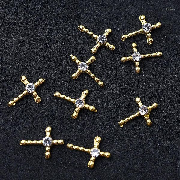 10pcs random gold silver 3d simple charm crystal japan nail rhinestone alloy art decorations nails accessories1, Silver;gold
10pcs random gold silver 3d simple charm crystal japan nail rhinestone alloy art decorations nails accessories1, Silver;gold