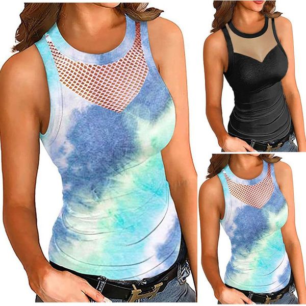 women tie dye mesh 2021 summer design fitness pullover model cotton o-neck slim breathable sleeveless shirt vest women's tanks & ca, White
women tie dye mesh 2021 summer design fitness pullover model cotton o-neck slim breathable sleeveless shirt vest women's tanks & ca, White