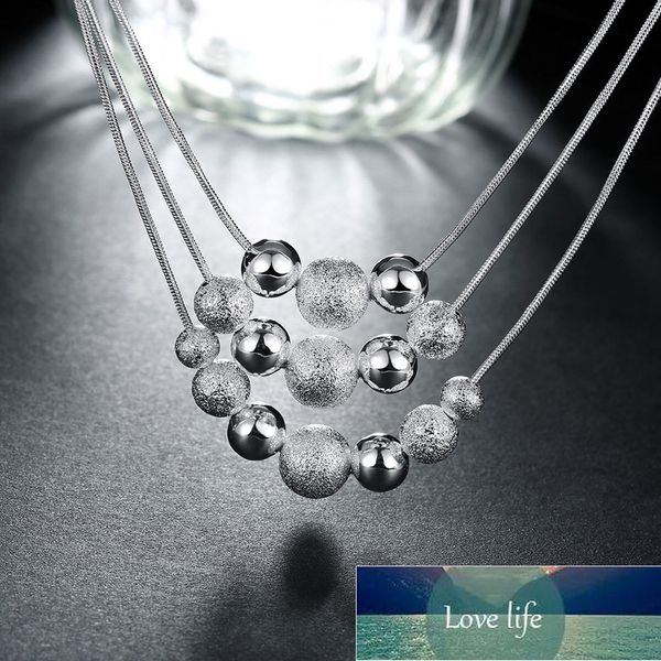 multi-layer round beads pendants necklace alloy long buddha beads necklace for party  factory price expert design quality latest style origi, Silver
multi-layer round beads pendants necklace alloy long buddha beads necklace for party  factory price expert design quality latest style origi, Silver