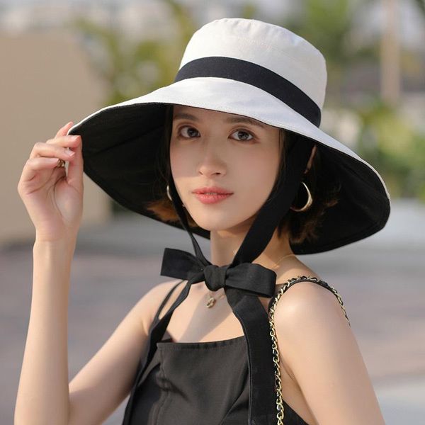 wide brim hats summer straw big sun for women uv protection panama floppy beach ladies bow hat chapeau femme, Blue;gray
wide brim hats summer straw big sun for women uv protection panama floppy beach ladies bow hat chapeau femme, Blue;gray