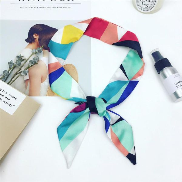 scarves 2021 small long strip ladies summer scarf silk 100% fashionable handbag turban headband n14, Blue;gray
scarves 2021 small long strip ladies summer scarf silk 100% fashionable handbag turban headband n14, Blue;gray