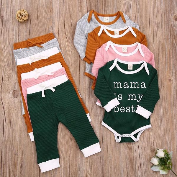 clothing sets 0-24m born baby boy girl long sleeve letter print cotton bodysuit pant trouser 2pcs set, White
clothing sets 0-24m born baby boy girl long sleeve letter print cotton bodysuit pant trouser 2pcs set, White
